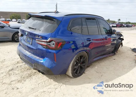 2024 BMW X3 M z USA, uszkodzony, nr VIN 5YM13EC0XR9W09293